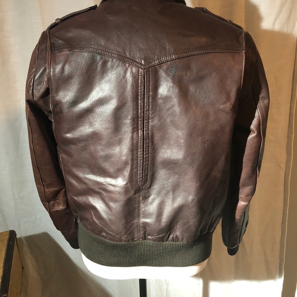 High End Reed Leather Jacket. (Heavy) - Picture 4 of 8